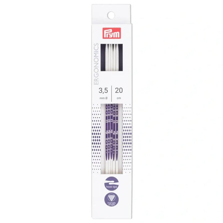 Prym 20 / 3,5 Prym Ergonomics Strumpfstricknadeln 20 cm Lieblingsgarn