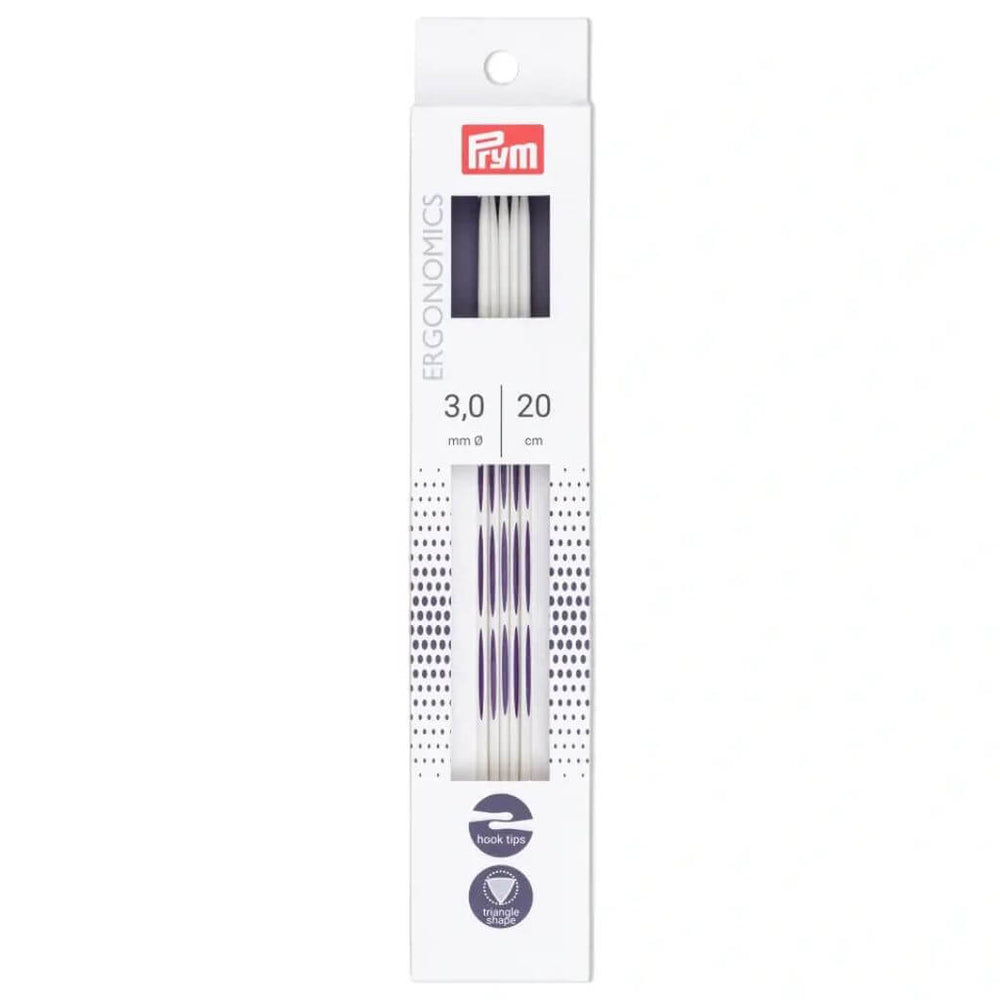 Prym 20 / 3 Prym Ergonomics Strumpfstricknadeln 20 cm Lieblingsgarn