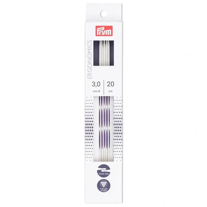 Prym 20 / 3 Prym Ergonomics Strumpfstricknadeln 20 cm Lieblingsgarn