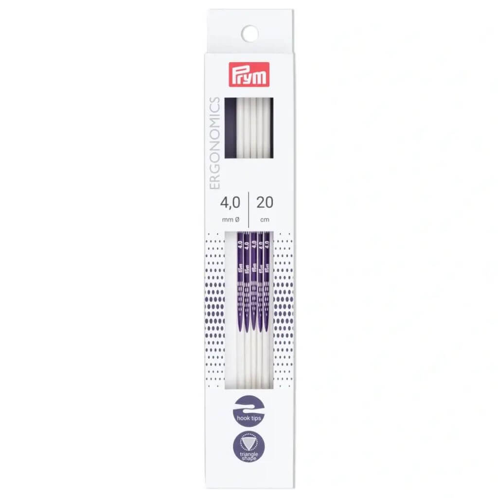 Prym 20 / 4 Prym Ergonomics Strumpfstricknadeln 20 cm Lieblingsgarn