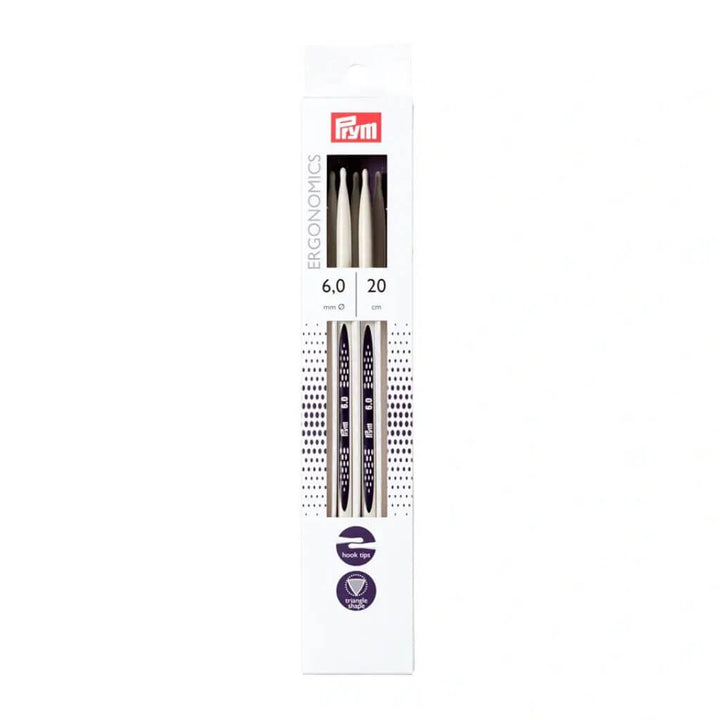 Prym 20 / 6 Prym Ergonomics Strumpfstricknadeln 20 cm Lieblingsgarn