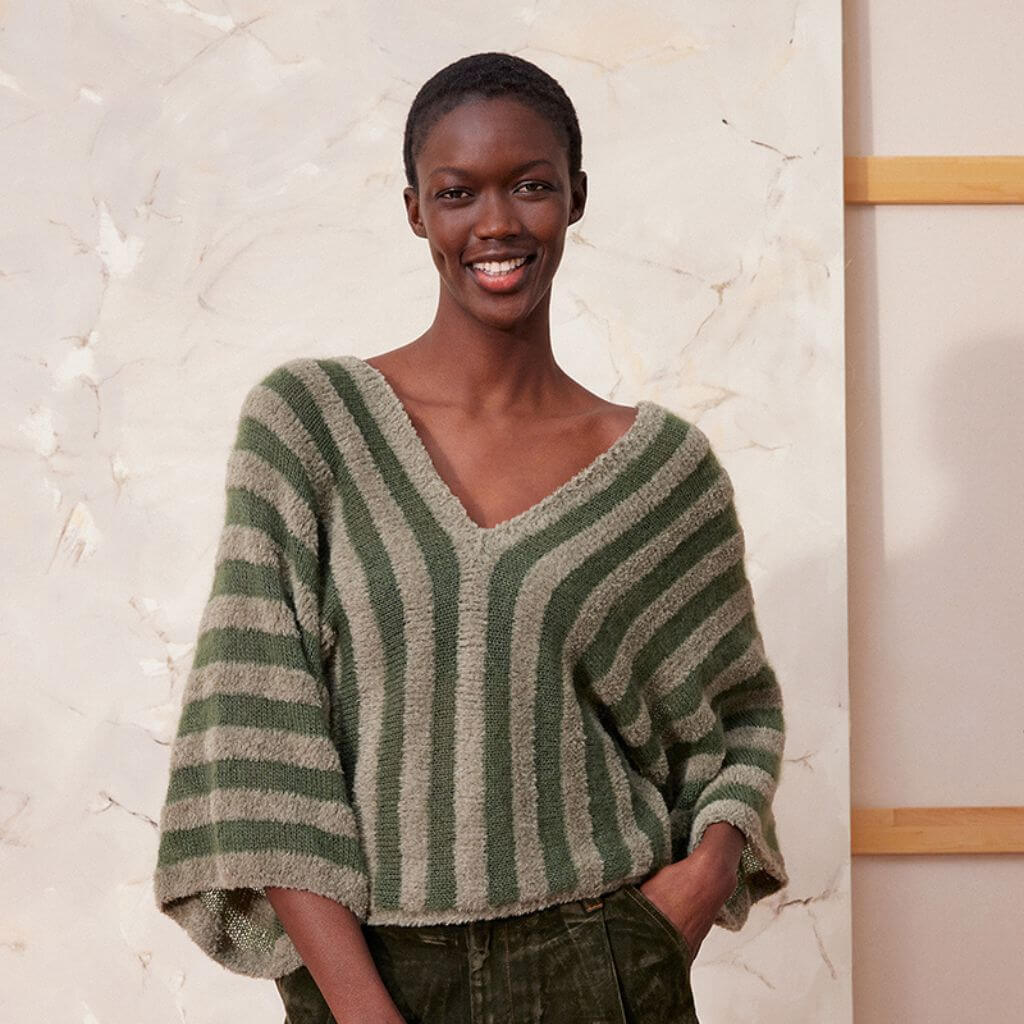 Pullover Zada Strickanleitung - Lang Yarns (Heft)