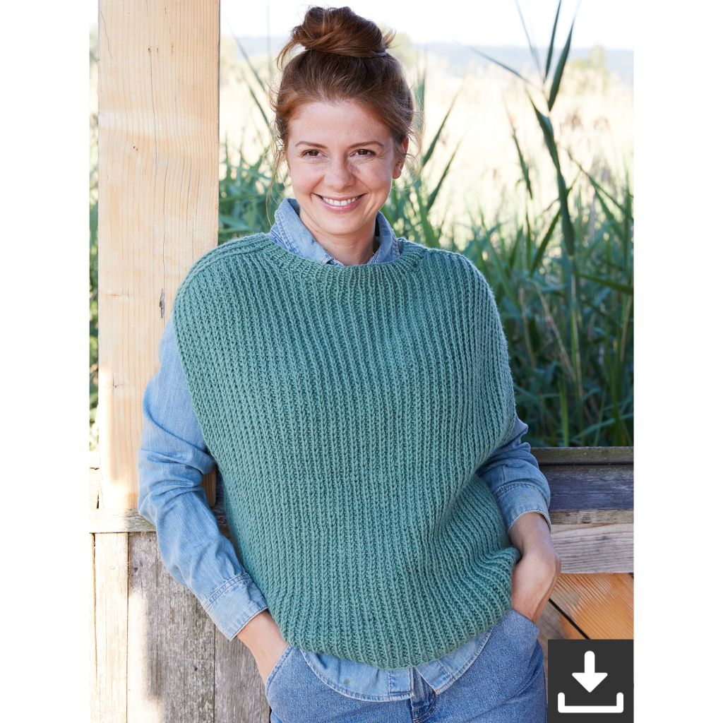 Lana Grossa Damen Pullunder Strickset - Lana Grossa (Digital) Lieblingsgarn