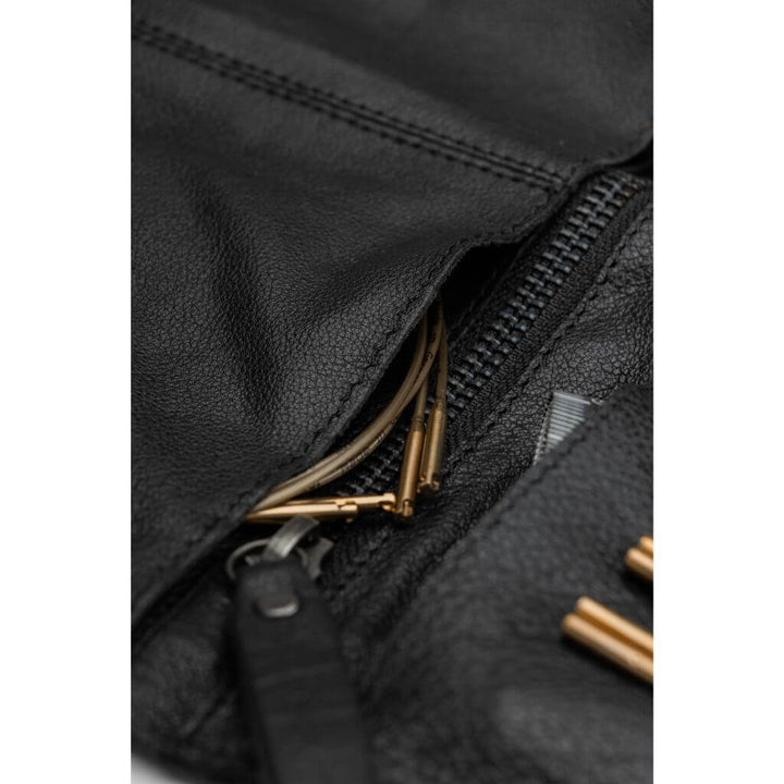 muud Stockholm - Ledertasche für Nadelsysteme