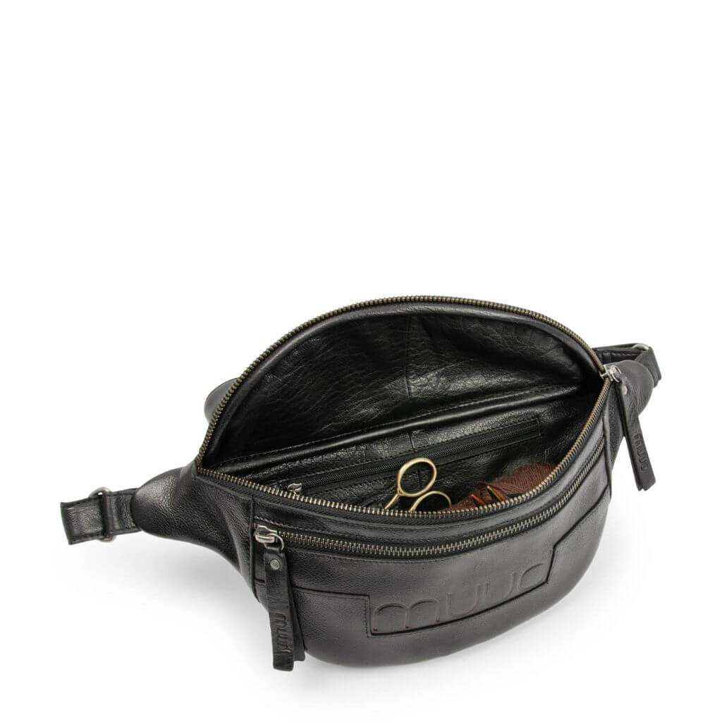Muud Muud Vegas - Leder Gürteltasche Lieblingsgarn