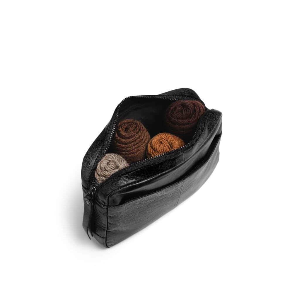 Muud muud Sandnes - handgefertigte Ledertasche Lieblingsgarn