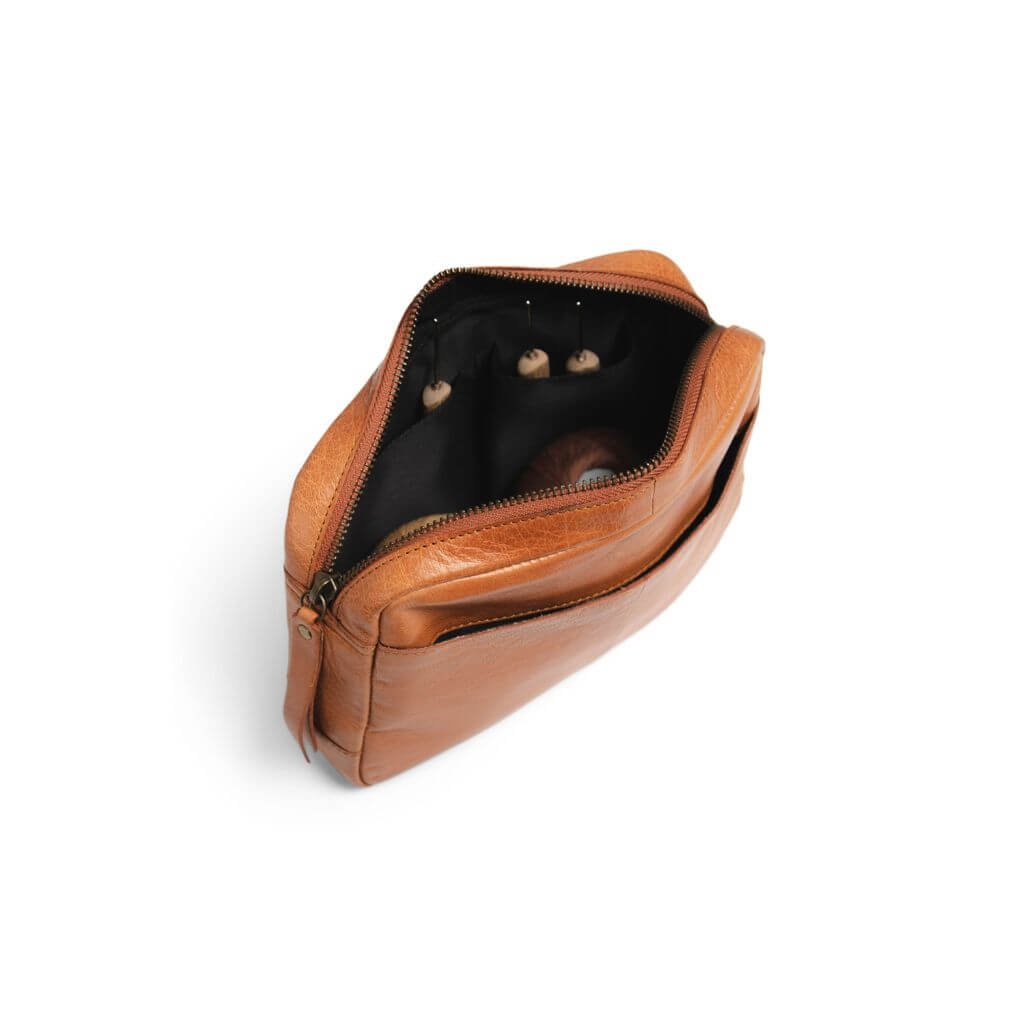 muud Whisky muud Sandnes - handgefertigte Ledertasche Lieblingsgarn