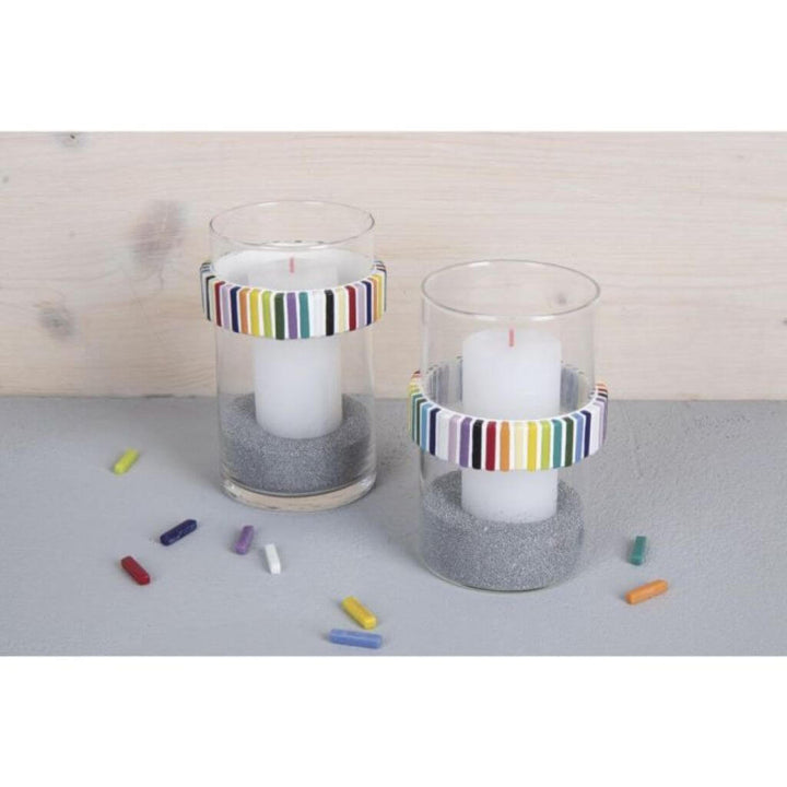 Rayher Rayher Glas Vase 15 cm hoch Lieblingsgarn