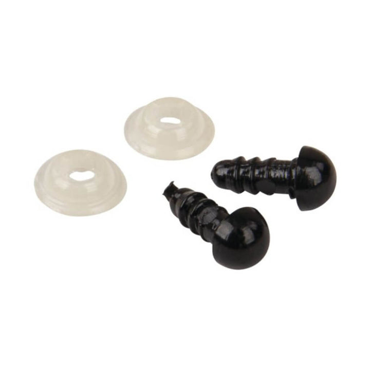 Rayher 6mm Rayher Sicherheitsaugen schwarz Lieblingsgarn