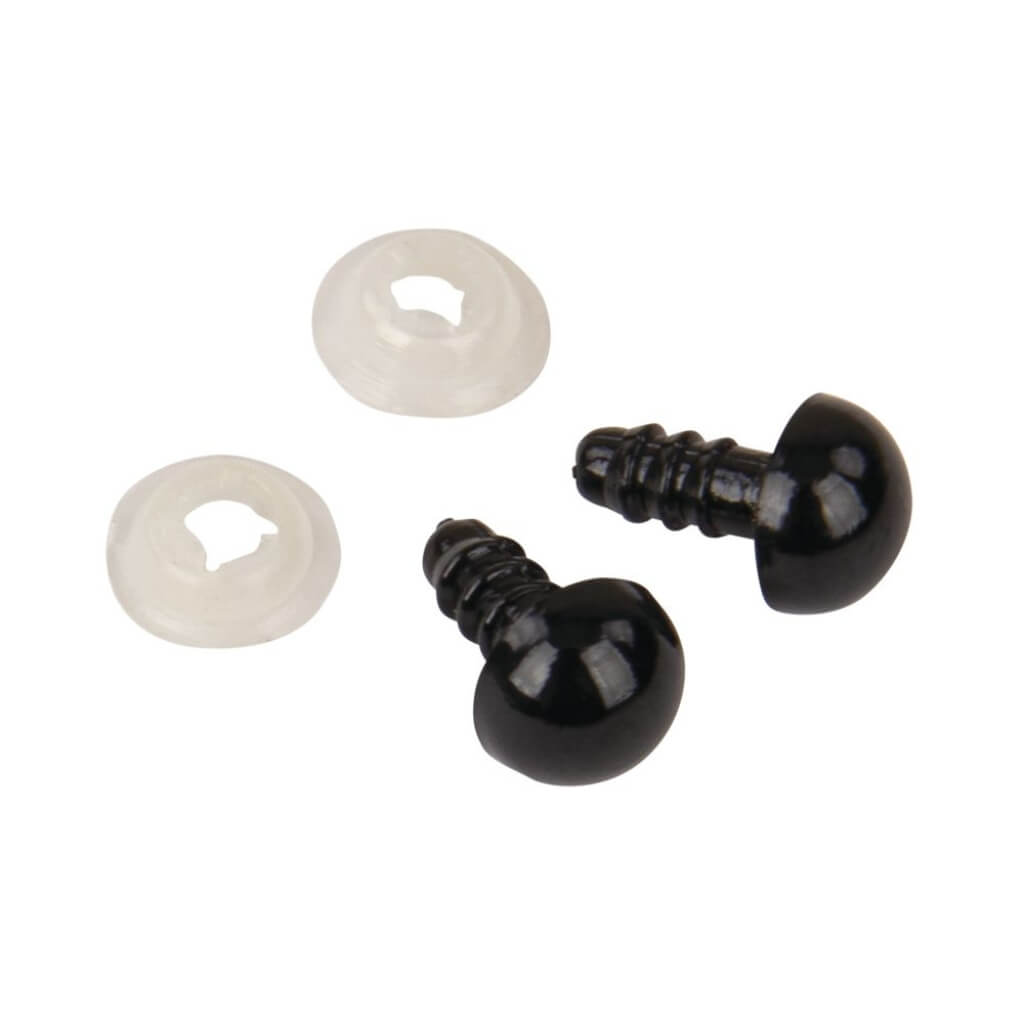 Rayher 8mm Rayher Sicherheitsaugen schwarz Lieblingsgarn