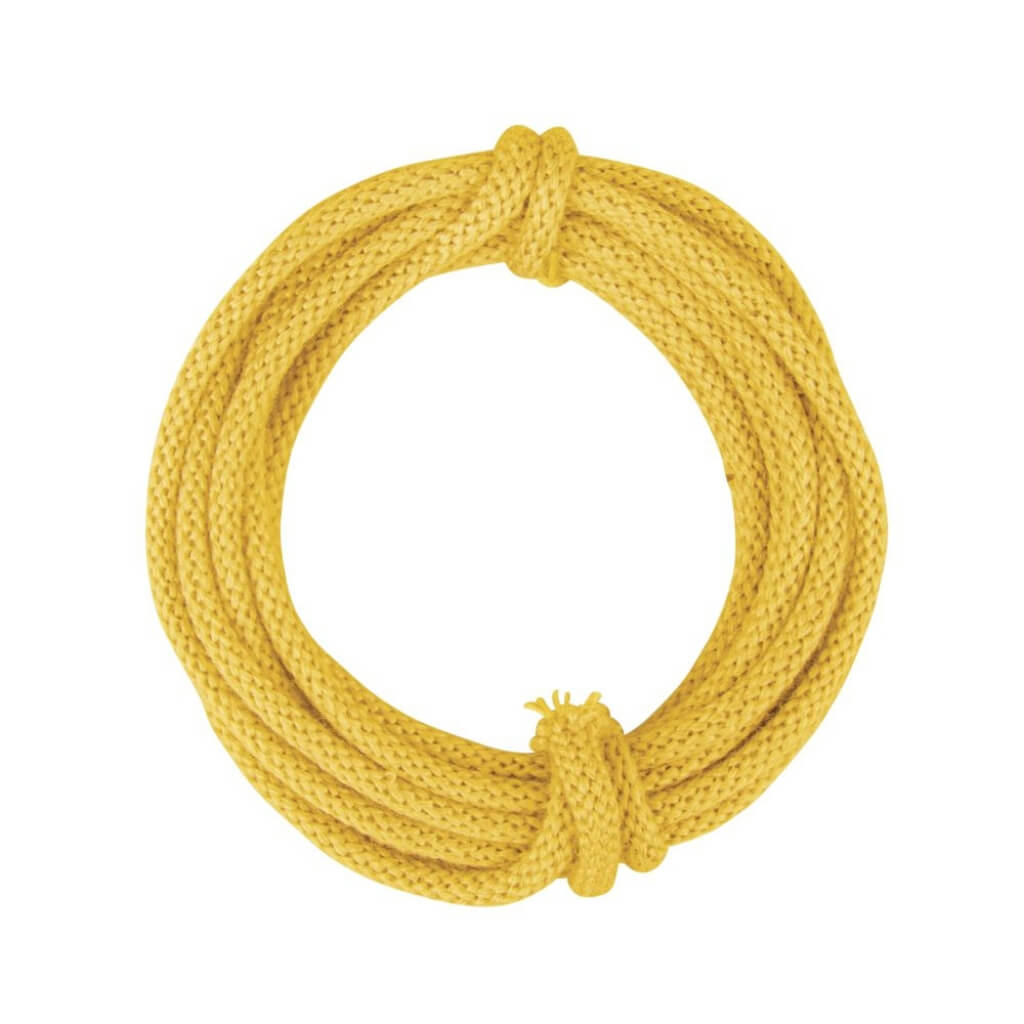 Rayher Strickschlauch mit Draht 5 mm maisgelb Lieblingsgarn