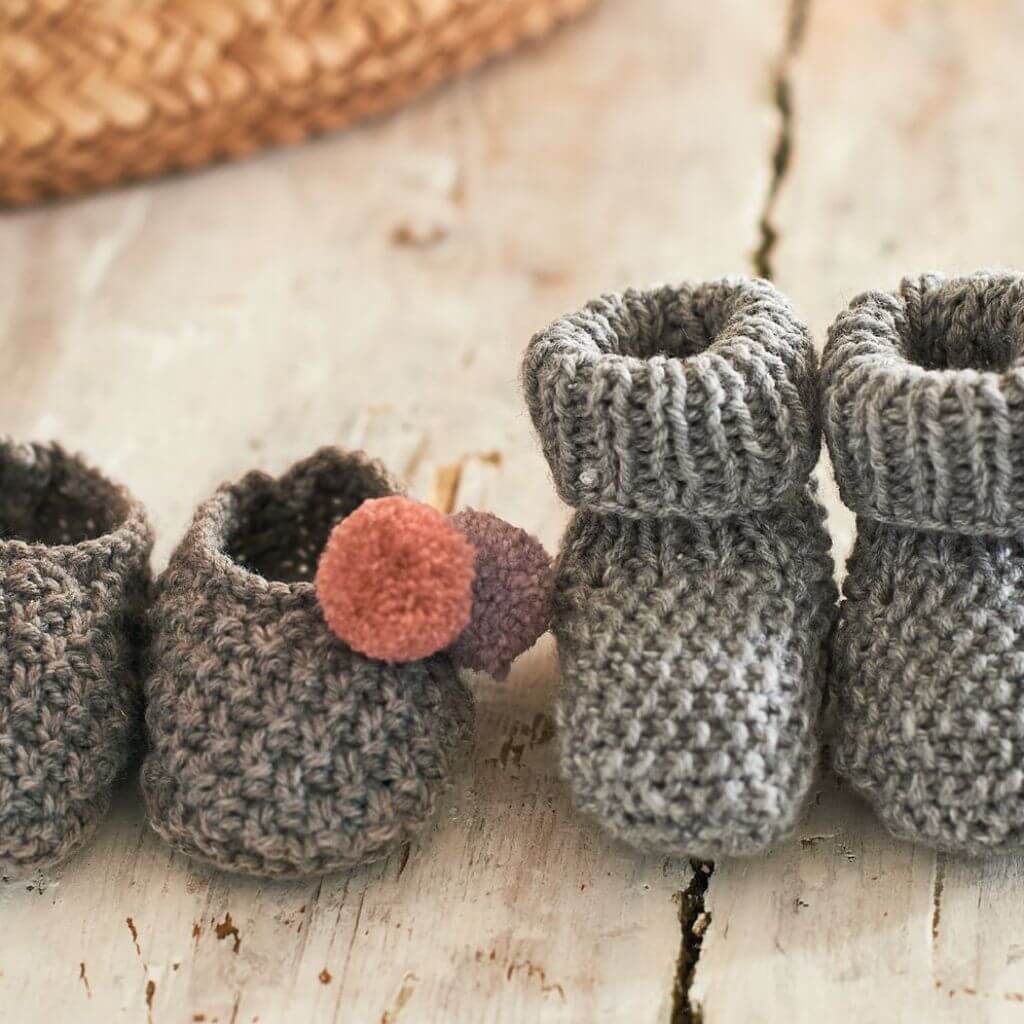Rico Design Perlmuster Babyschuhe Strickanleitung - Rico Design (PDF) Lieblingsgarn