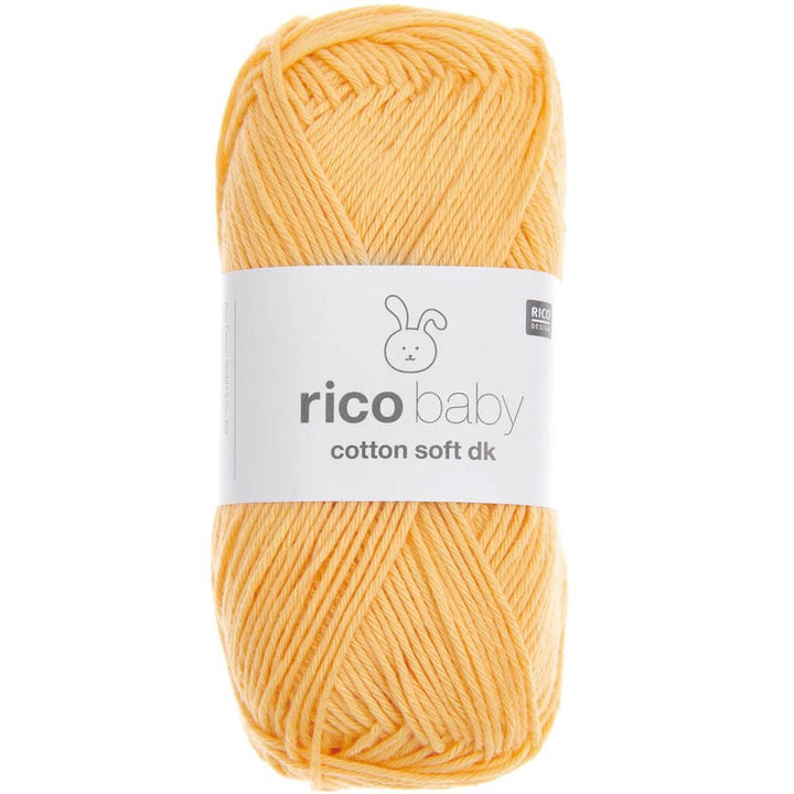 Rico Design 76 - dk gelb Rico Design Baby Cotton Soft DK 50 g Lieblingsgarn