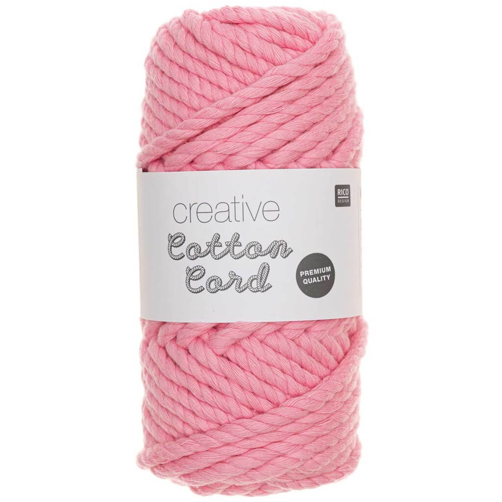 Rico Design Rosa Rico Design Creative Cotton Cord 5mm x 25m Lieblingsgarn