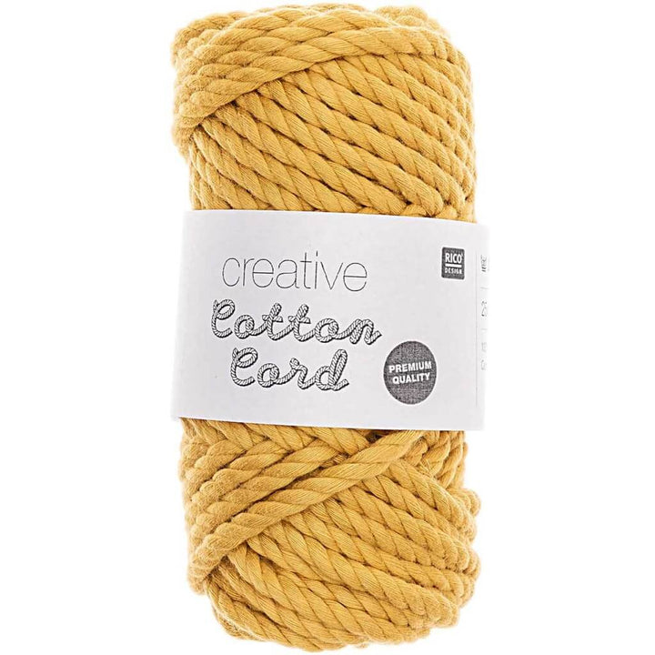 Rico Design Senf Rico Design Creative Cotton Cord 5mm x 25m Lieblingsgarn