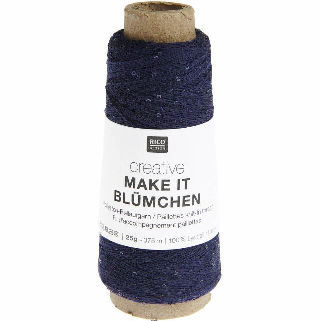 Rico Design 015 - Marine Rico Design Creative Make It Blümchen Lieblingsgarn