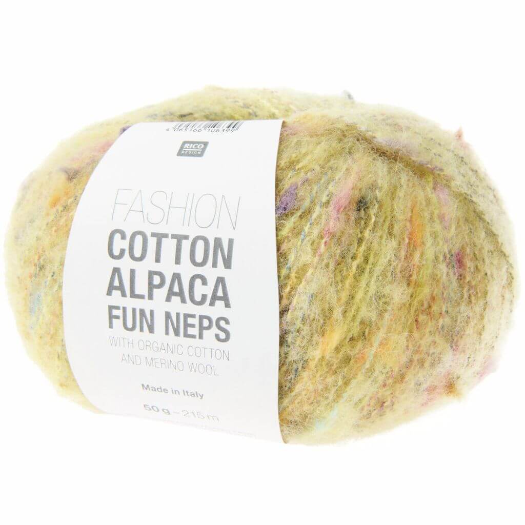 Rico Design 007 - vanille Rico Design Fashion Cotton Alpaca Fun Neps Lieblingsgarn