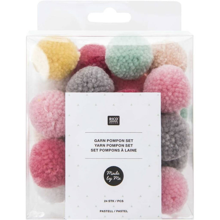 Rico Design Rico Design Pompon-Set Pastell Lieblingsgarn