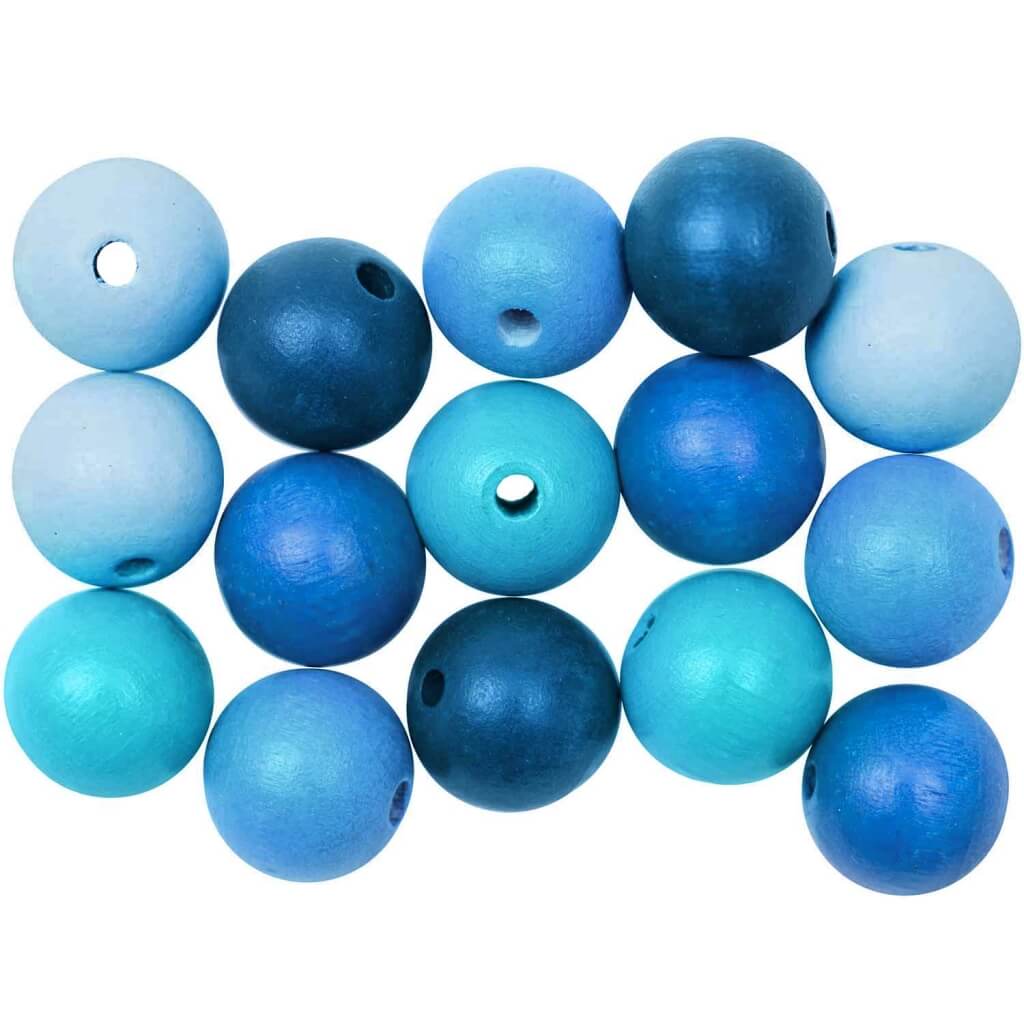 Rico Design Aqua Rico Design Holzkugeln Mix Lieblingsgarn