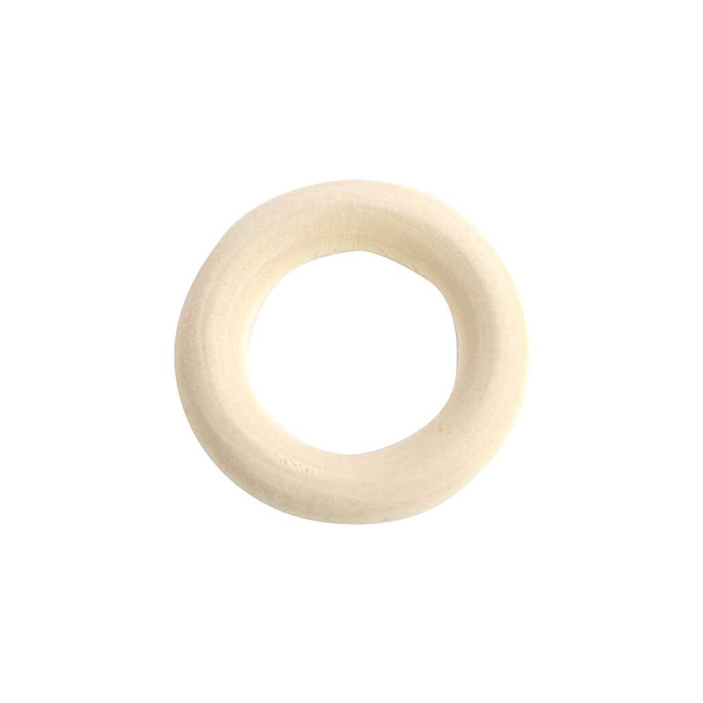 Rico Design Rico Design Holzring 35 mm 6 Stk. Lieblingsgarn