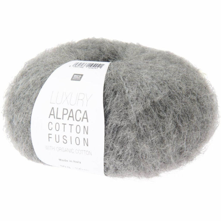 Rico Design 012 - grau Rico Design Luxury Alpaca Cotton Fusion Lieblingsgarn