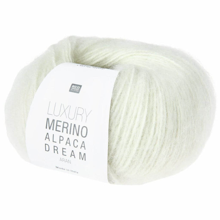 Rico Design 012 - eisblau Rico Design Luxury Merino Alpaca Dream aran Lieblingsgarn