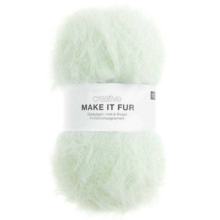 Rico Design 005 - eisblau Rico Design Creative Make It Fur 50g Lieblingsgarn