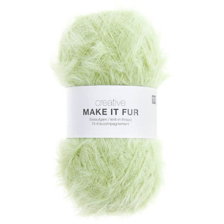 Rico Design 007 - pistazie Rico Design Creative Make It Fur 50g Lieblingsgarn