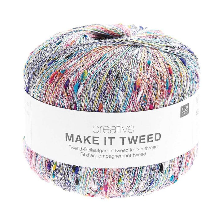 Rico Design 001 - Multicolor Rico Design Creative Make It Tweed 50g Lieblingsgarn