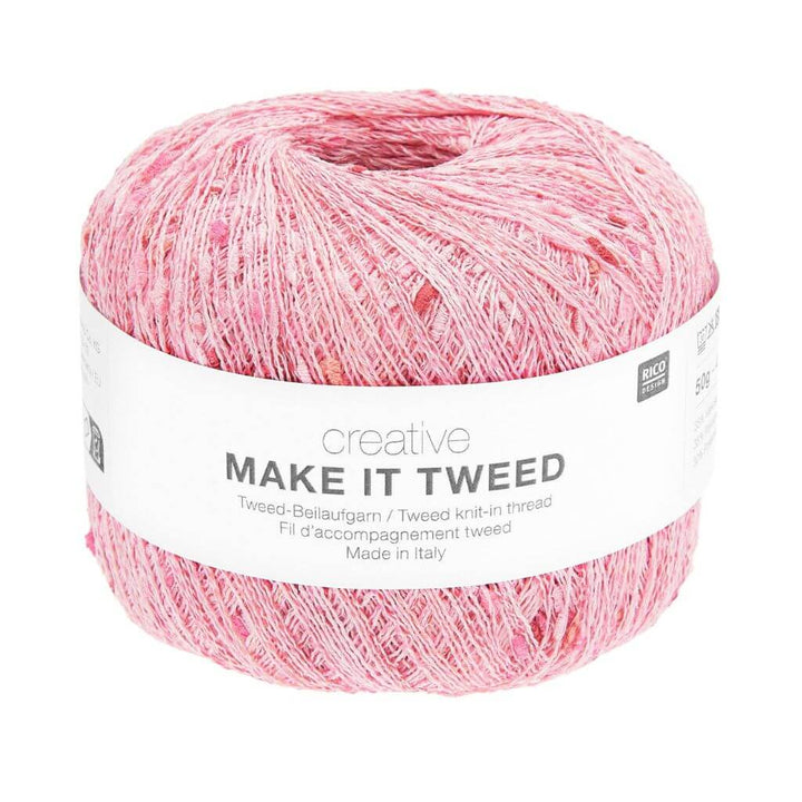 Rico Design 003 - Bubblegum Rico Design Creative Make It Tweed 50g Lieblingsgarn