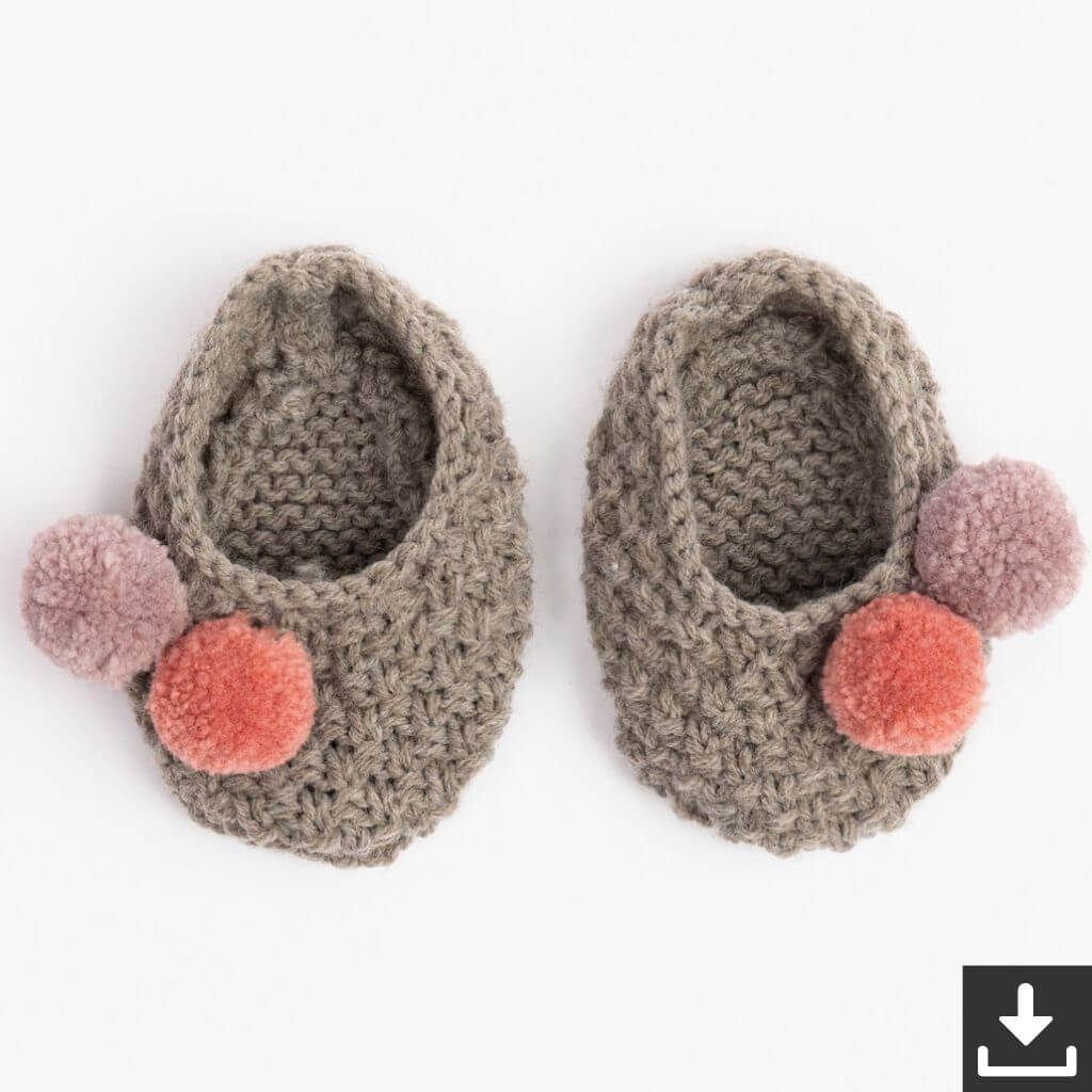 Rico Design Perlmuster Babyschuhe Strickanleitung - Rico Design (PDF) Lieblingsgarn