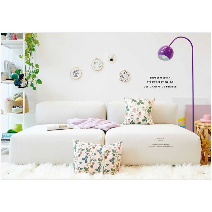 Rico Design Rico Design Stickbuch Just Bees + Fruits + Flowers Nr. 181 Lieblingsgarn