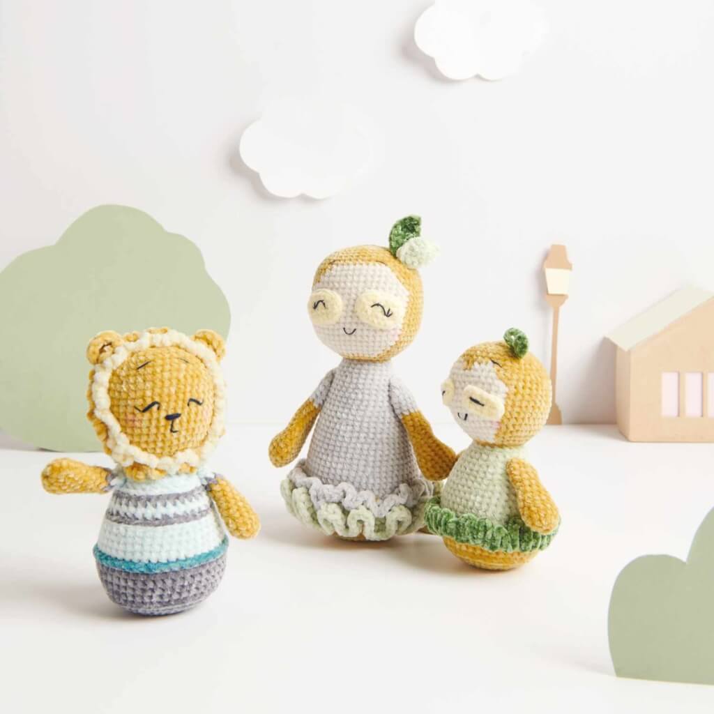Rico Design Pattern Amigurumi Faultiermama &amp; Samy Häkelanleitung - Rico Design (Heft) Lieblingsgarn