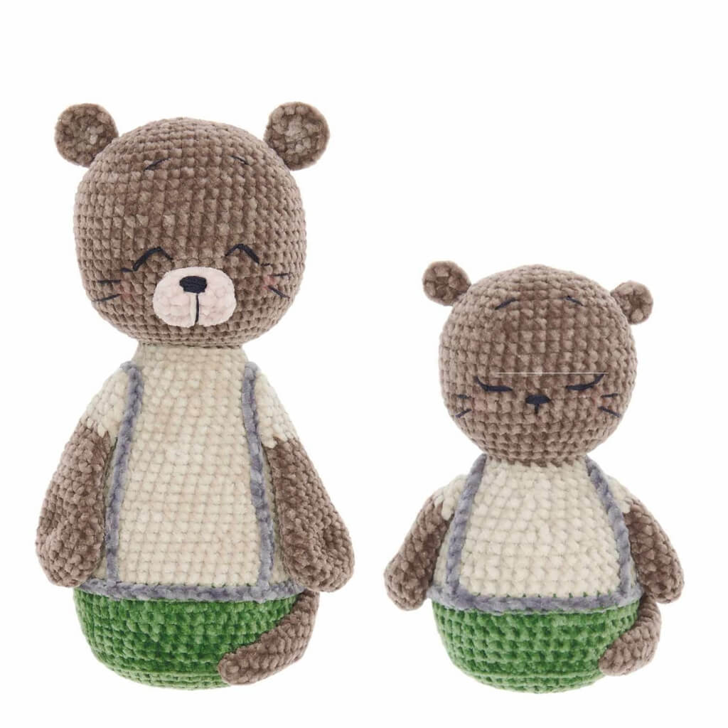 Rico Design Pattern Amigurumi Papa Otter &amp; Omar Häkelanleitung - Rico Design (Heft) Lieblingsgarn
