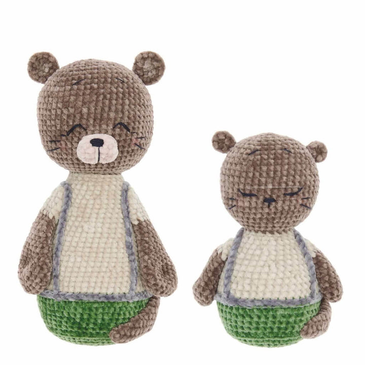 Rico Design Amigurumi Papa Otter &amp; Omar Häkelanleitung - Resign Design (Heft) Lieblingsgarn
