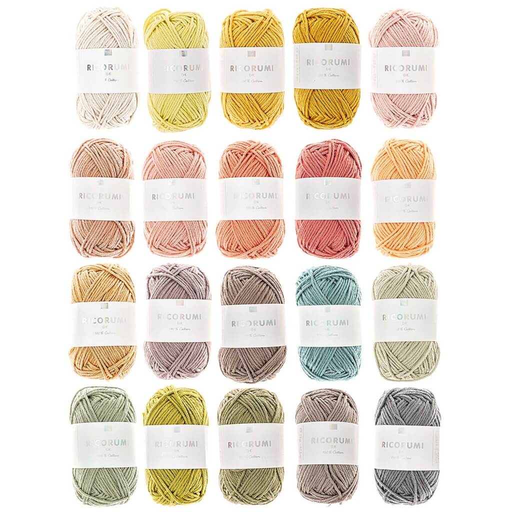 Rico Design Rico Design Ricorumi Set Uni - 20 Farben Limited Lieblingsgarn