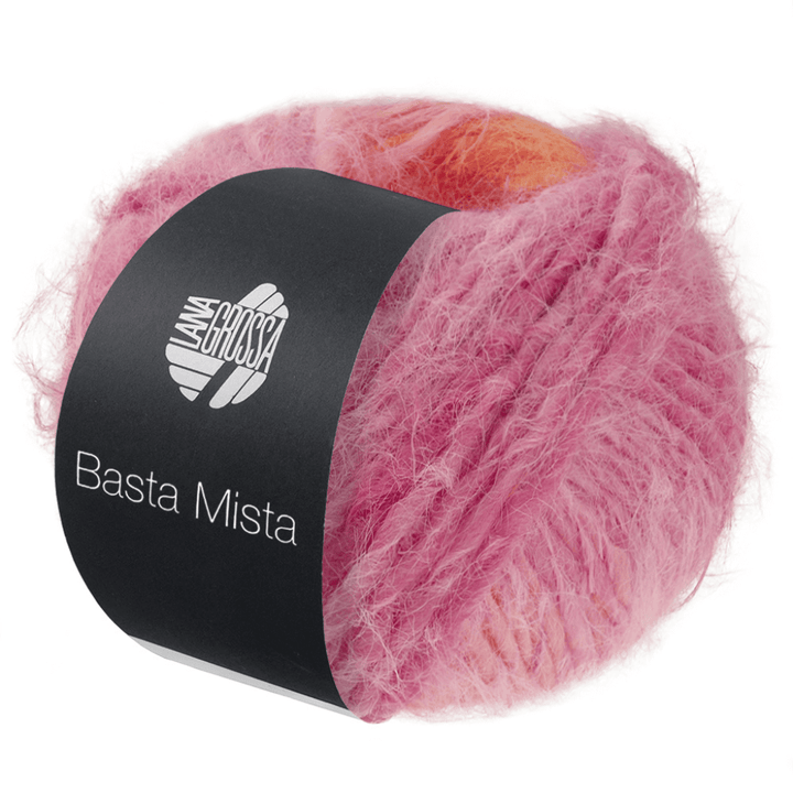 Lana Grossa 111 - Pfirsich/Apricot/Orange/Rosa/Pink/Fuchsia Lana Grossa Basta Mista Lieblingsgarn