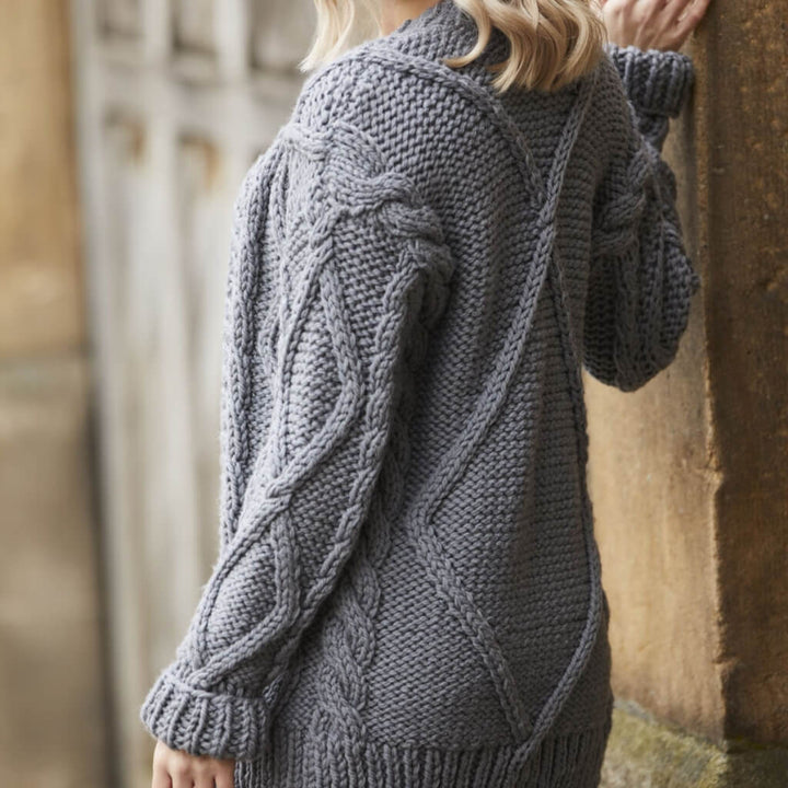 Rowan Big Wool Cabled Jacket - Rowan Quick Knits Lieblingsgarn