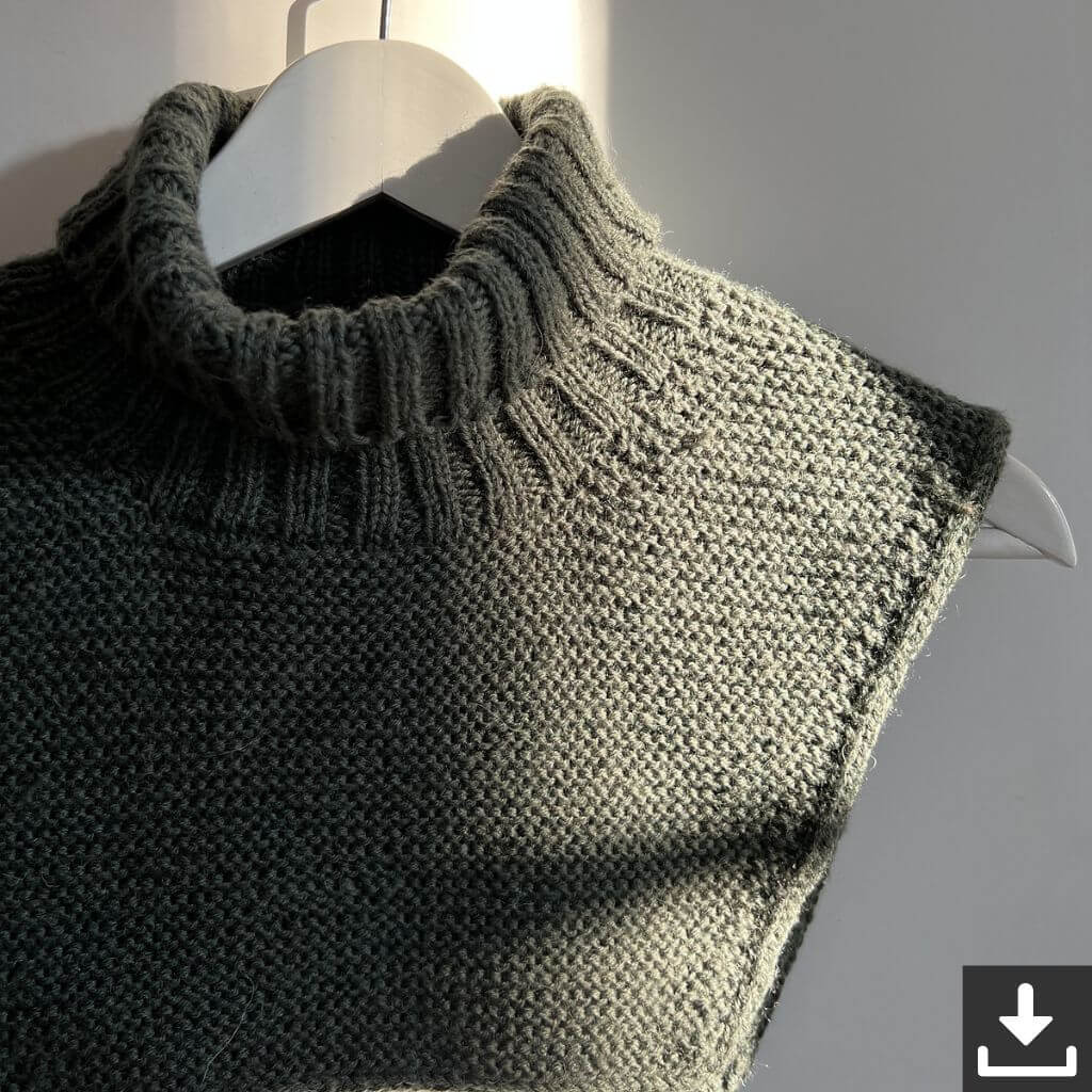 Rust Knitwear Nomina Collar (adult) Strickanleitung - Rust Knitwear (PDF) Lieblingsgarn