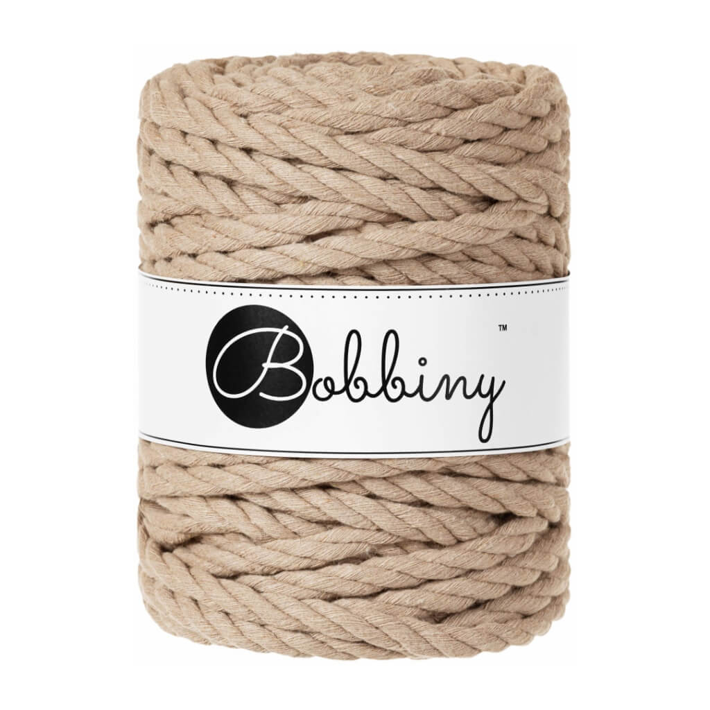 Bobbiny Bobbiny Makramee Garn 9 mm x 30 m gedreht Lieblingsgarn