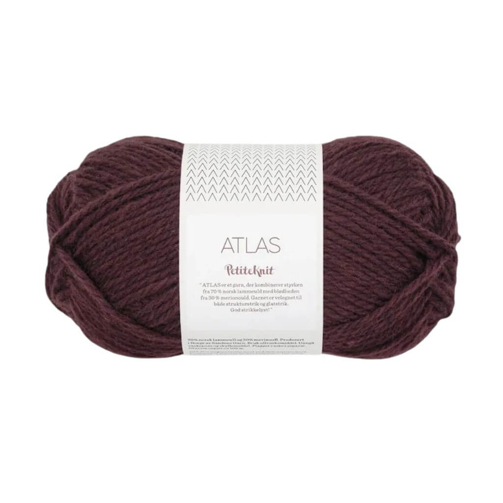 Sandnes Garn 4682 - velvet fig Sandnes Garn Atlas by PetiteKnit Lieblingsgarn