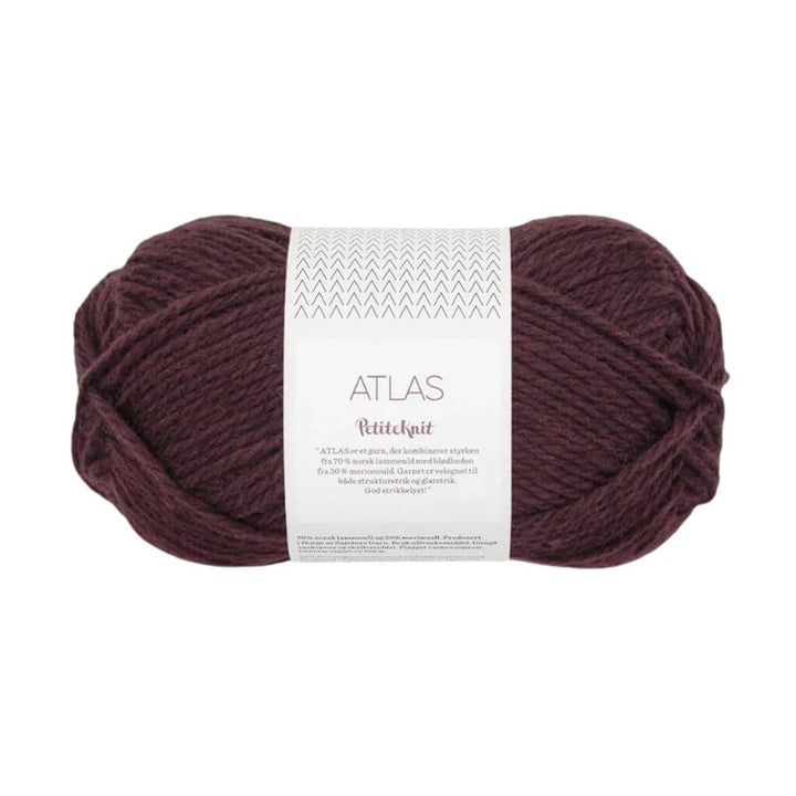 Sandnes Garn 4682 - velvet fig Sandnes Garn Atlas by PetiteKnit Lieblingsgarn