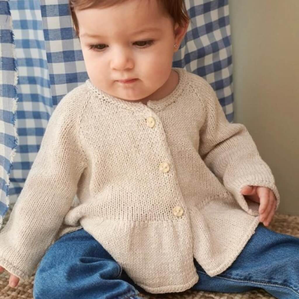 Sandnes Garn Jacke Dina Peplum Cardigan Strickanleitung - Sandnes Garn (Heft) Lieblingsgarn