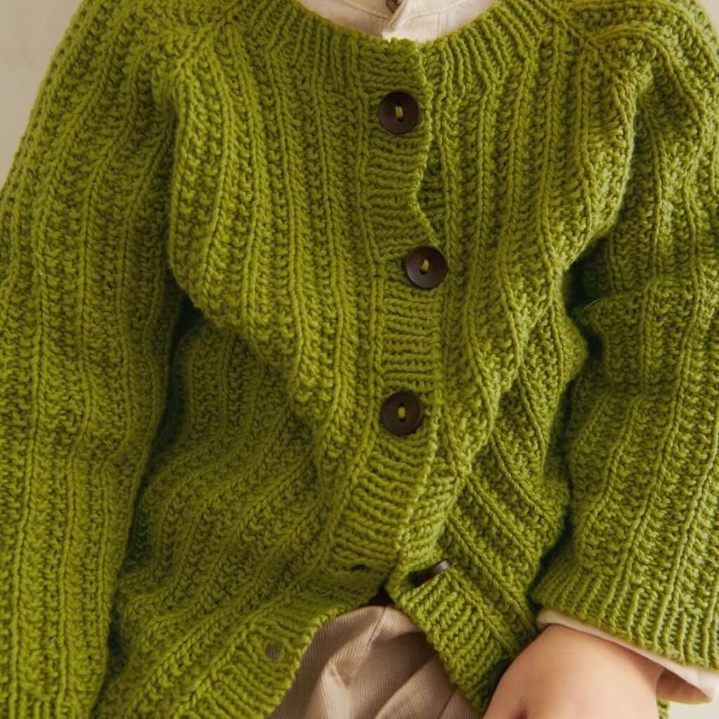 Sandnes Garn Ellis Cardigan Baby Strickanleitung - Sandnes Garn (Heft) Lieblingsgarn