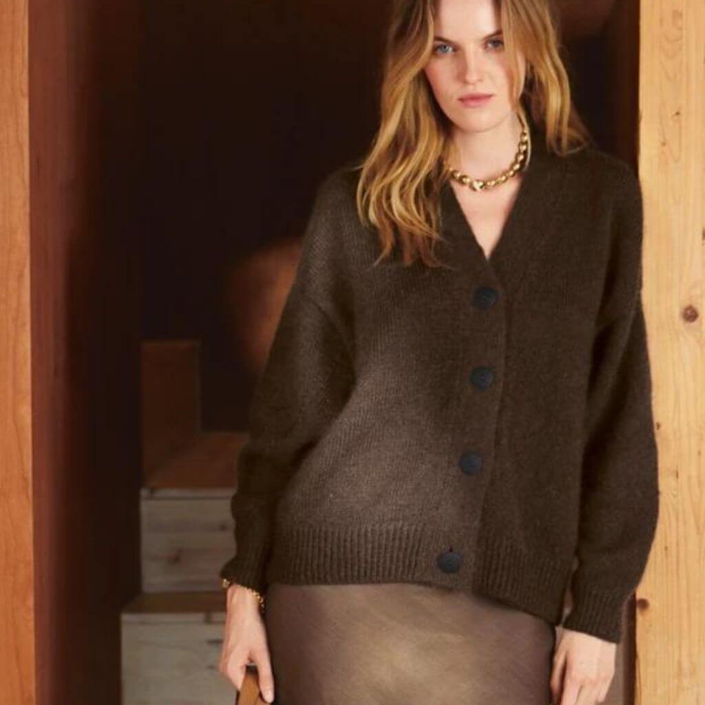 Sandnes Garn Oversize Agnes Cardigan Strickanleitung - Sandnes Garn (Heft) Lieblingsgarn