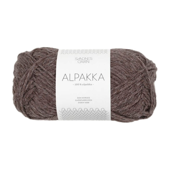 Sandnes Garn Alpakka 50g 2652 - Mellombru elert Lieblingsgarn