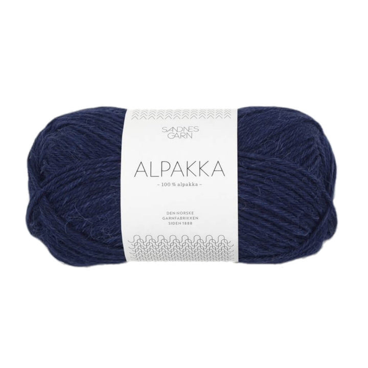 Sandnes Garn Alpakka 50g 5575 - Marine Lieblingsgarn