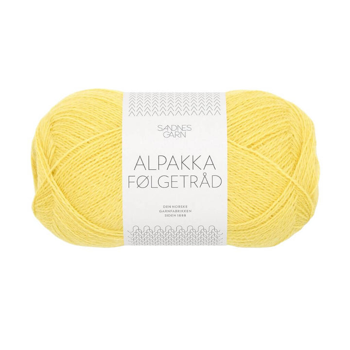 Sandnes Garn 9004 - lemon Sandnes Garn Alpakka Følgetråd Lieblingsgarn