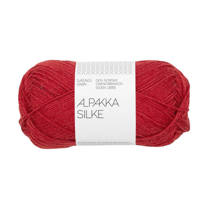 Sandnes Garn 4135 - heritage red Sandnes Garn Alpakka Silke 50 g Lieblingsgarn