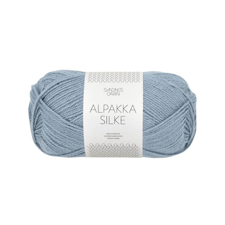 Sandnes Garn 6041 - Støvet Blå Sandnes Garn Alpakka Silke 50 g Lieblingsgarn